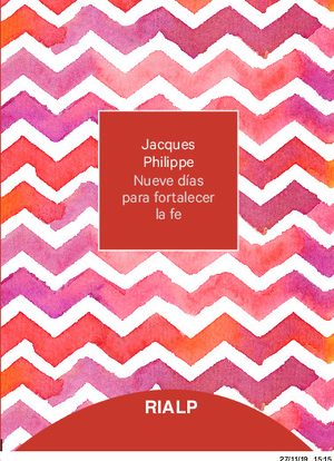 Nueve días para fortalecer la fe